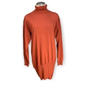 Young Fabulous & Broke Asymmetric Turtleneck Mini Dress Size Small